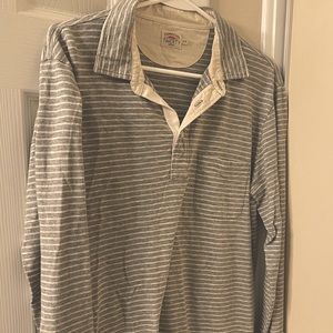 Faherty Men’s LS Henley (Medium)